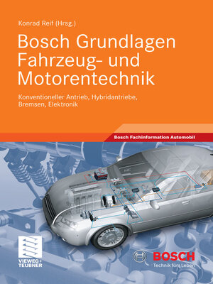 cover image of Bosch Grundlagen Fahrzeug- und Motorentechnik